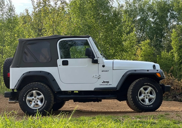 Jeep Wrangler cena 58900 przebieg: 74700, rok produkcji 2005 z Dąbrowa Tarnowska małe 352